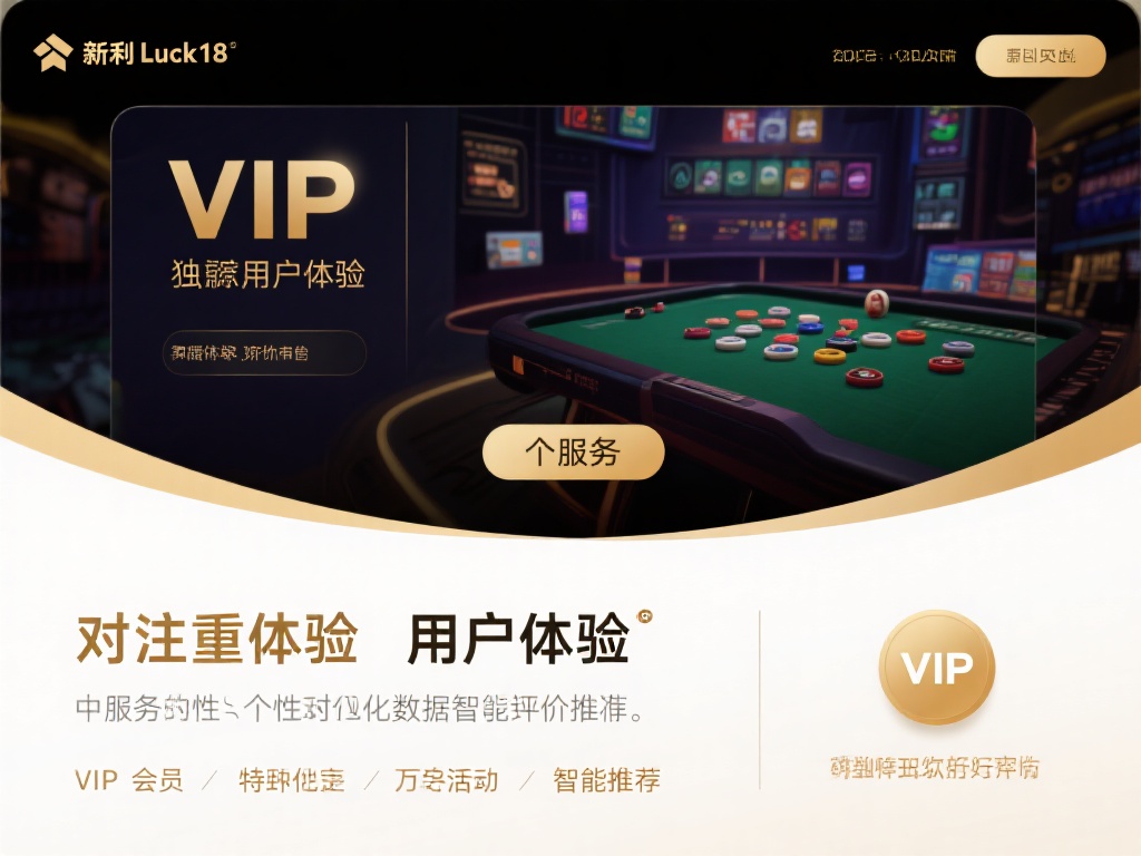 新利luck18全站VIP独享服务,尊享专属豪华福利 与众不同的用户体验
对于注重体验的用户来说,VI