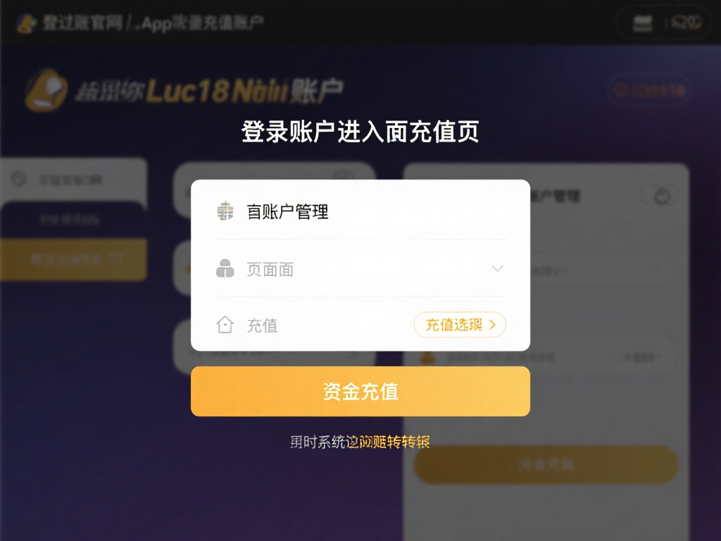 登录账户并进入充值界面
首先，通过官方网站或Ap